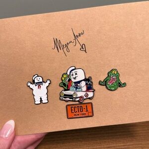 Ghostbusters 4-piece Enamel Pin Set